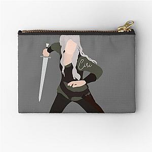 The Witcher - Ciri with her sword Zipper Pouch