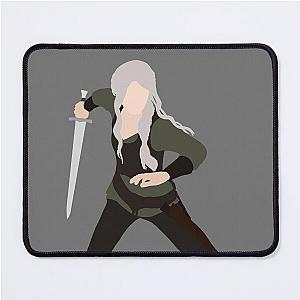 The Witcher - Ciri with her sword Mouse Pad