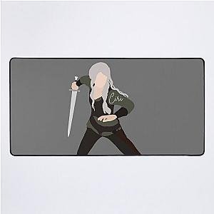 The Witcher - Ciri with her sword Desk Mat