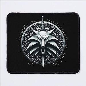 Witcher wolf-For The Witcher lovers Mouse Pad