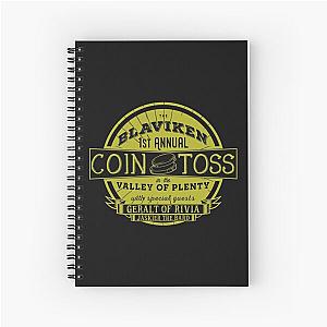 The Witcher Coin Toss Blaviken Spiral Notebook