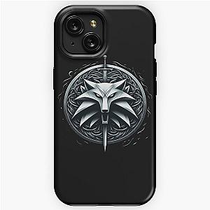 Witcher wolf-For The Witcher lovers iPhone Tough Case