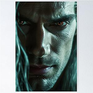 The Witcher - Henry Cavill - Close Up Photography Poster