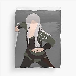 The Witcher - Ciri with her sword Duvet Cover