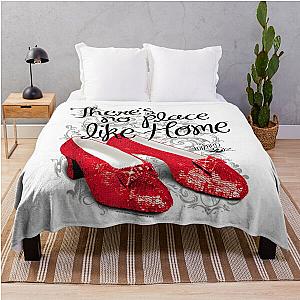 The Wizard of Oz Ruby Slippers Throw Blanket