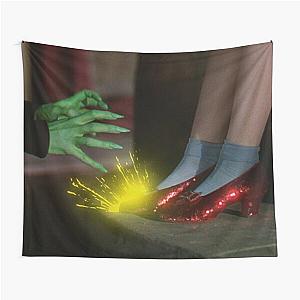 The Wizard of Oz Ruby Slippers Scene Tapestry