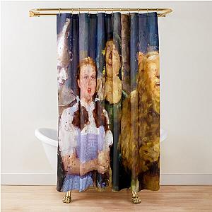 Cast of The Wizard of Oz Shower Curtain