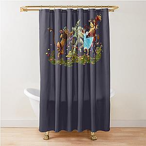 Funny Gift The Wizard Of Oz Classic Fan Shower Curtain