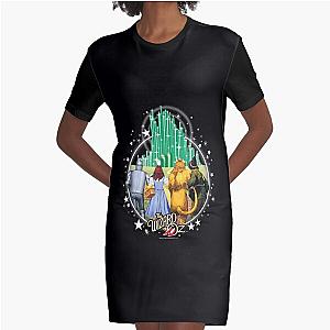 The Wizard of Oz Off to Emerald City Graphic T-Shirt Dress