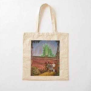 The Wizard of Oz Emerald City Landscape Cotton Tote Bag