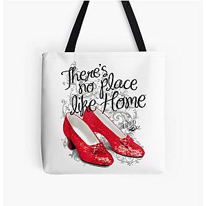 The Wizard of Oz Ruby Slippers All Over Print Tote Bag