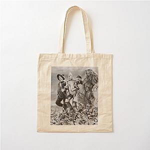 The Wizard of Oz - Black and White Cotton Tote Bag