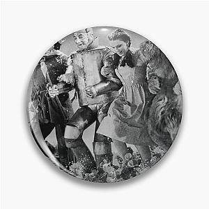 The Wizard of Oz - Black and White Pin