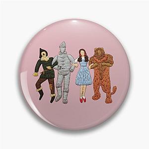 The Wizard of OZ Hand Embroidered design  Pin