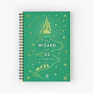 The Wizard of Oz Book Cover Spiral Notebook