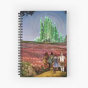 The Wizard of Oz Emerald City Landscape Spiral Notebook