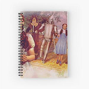 Follow The Yellow Brick Road - The Wizard Of Oz Spiral Notebook