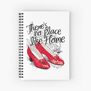 The Wizard of Oz Ruby Slippers Spiral Notebook