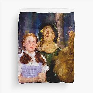 Cast of The Wizard of Oz Duvet Cover