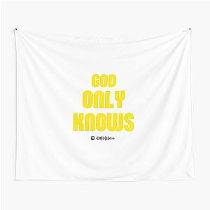 God Only Knows Large Yellow Tapestry