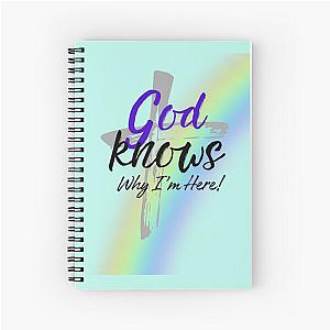 God knows Spiral Notebook