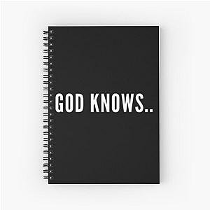 God knows Spiral Notebook