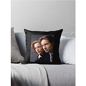 The X Files Music Vintage Retro dana scully Throw Pillow