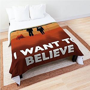 The X Files I want to believe FBI poster  Comforter