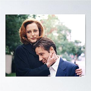 dana scully x files fox mulder Poster