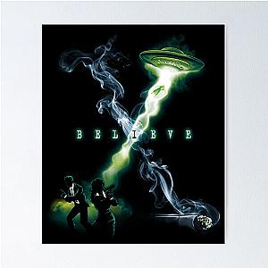 X Files T-ShirtI Believe Poster