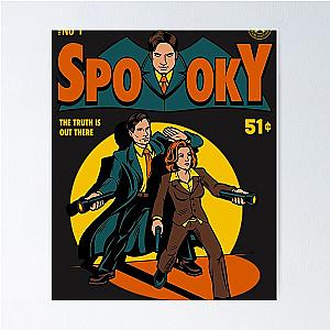 X Files T-ShirtSpooky Comic Poster