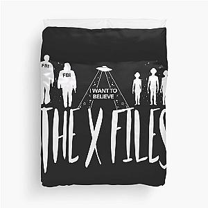 X Files I Want To Believe UFO  Duvet Cover