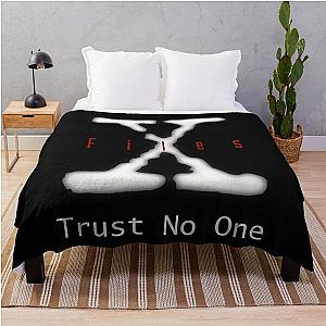 X Files Trust No One Throw Blanket