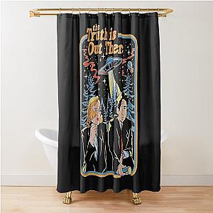 The truth is out there - X Files funny Classic T-Shirt Shower Curtain