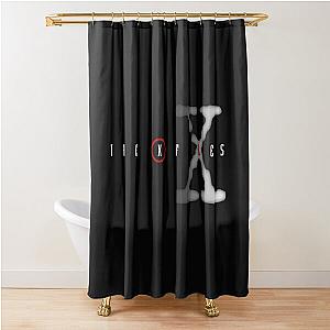 Classic X Files Logo Shower Curtain