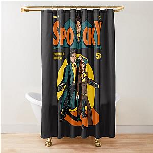 X Files T-ShirtSpooky Comic Shower Curtain