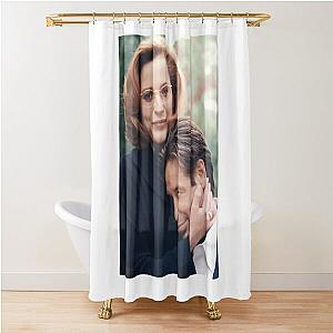 dana scully x files fox mulder   	 Shower Curtain