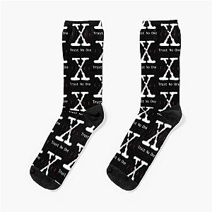 X Files Trust No One Socks