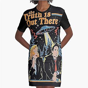 The truth is out there - X Files funny Classic T-Shirt Graphic T-Shirt Dress