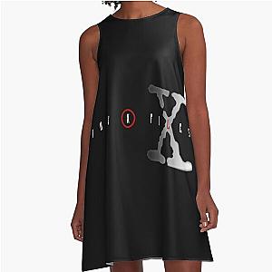 Classic X Files Logo A-Line Dress