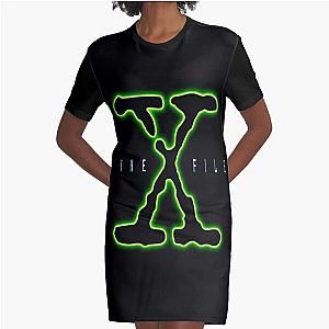 X Files Graphic T-Shirt Dress