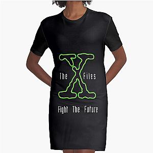 X Files Fight The Future Graphic T-Shirt Dress