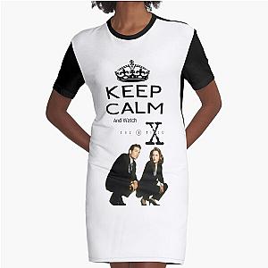 X Files Graphic T-Shirt Dress