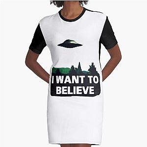 The X Files Graphic T-Shirt Dress