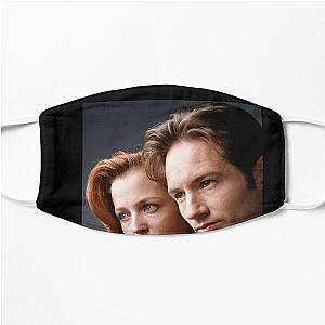 The X Files Music Vintage Retro dana scully Flat Mask