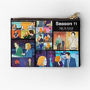 The X files season 11 all the episodes ( more 70 designs XFiles in my shop) Zipper Pouch