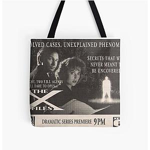 x files premiere All Over Print Tote Bag