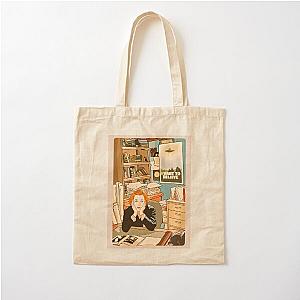 The skeptical Dana Scully in the Mulder s office The X Files  Cotton Tote Bag