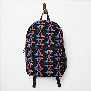 Colourful X Files Logo Backpack