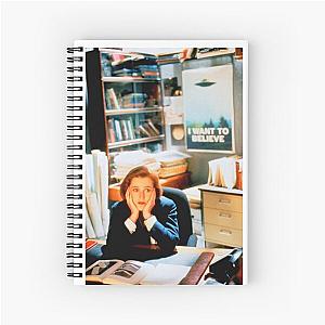 DANA SCULLY x files Spiral Notebook